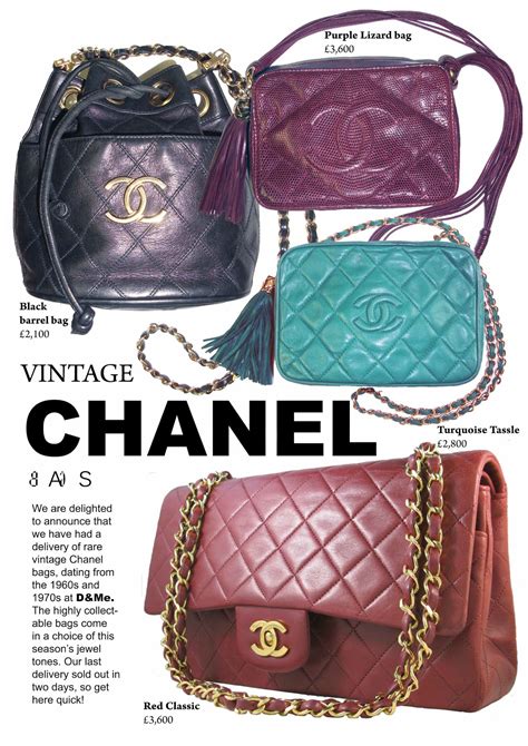 chanel bag vintage|vintage chanel bags 1970s.